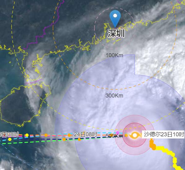 深圳台风最新路径分析与预报消息